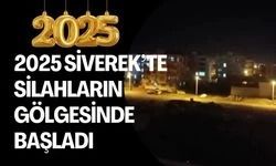 Siverek'te Yılbaşı Gecesi Silah Sesleriyle Çalkalandı