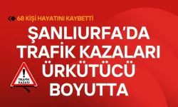 Şanlıurfa 2024'te Trafik Kazalarıyla Sarsıldı: 68 Ölü