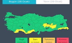 İçişleri Bakanlığı'ndan 'sarı' kodlu hava uyarısı