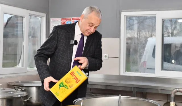 Bursa Mustafakemalpaşa'da tarladan sofraya dayanışma