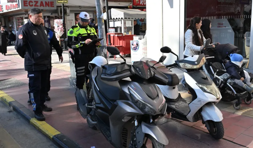 Manisa'da yaya yollarında sıkı denetim