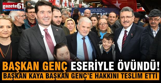 Başkan Genç Eseriyle Övündü!