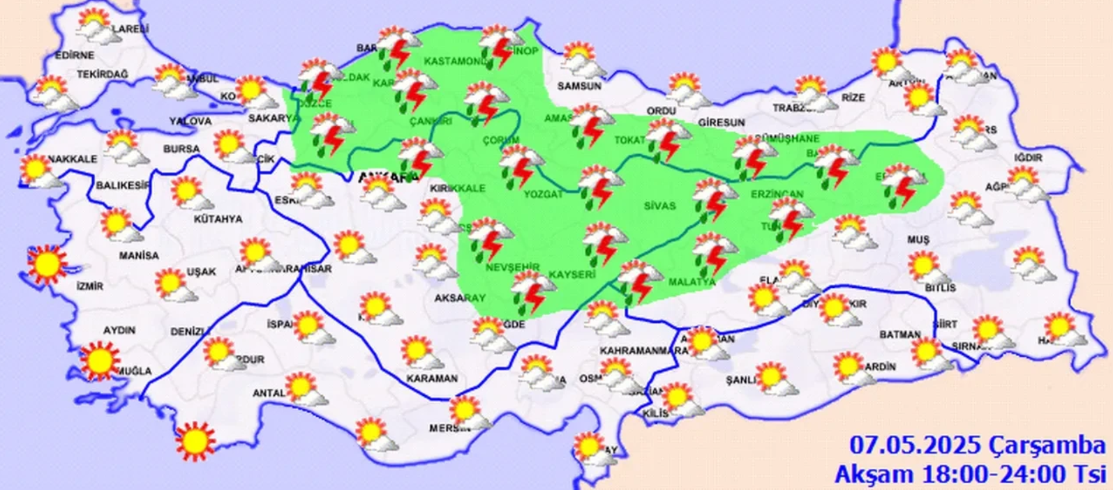 Hava Durumu 07.05
